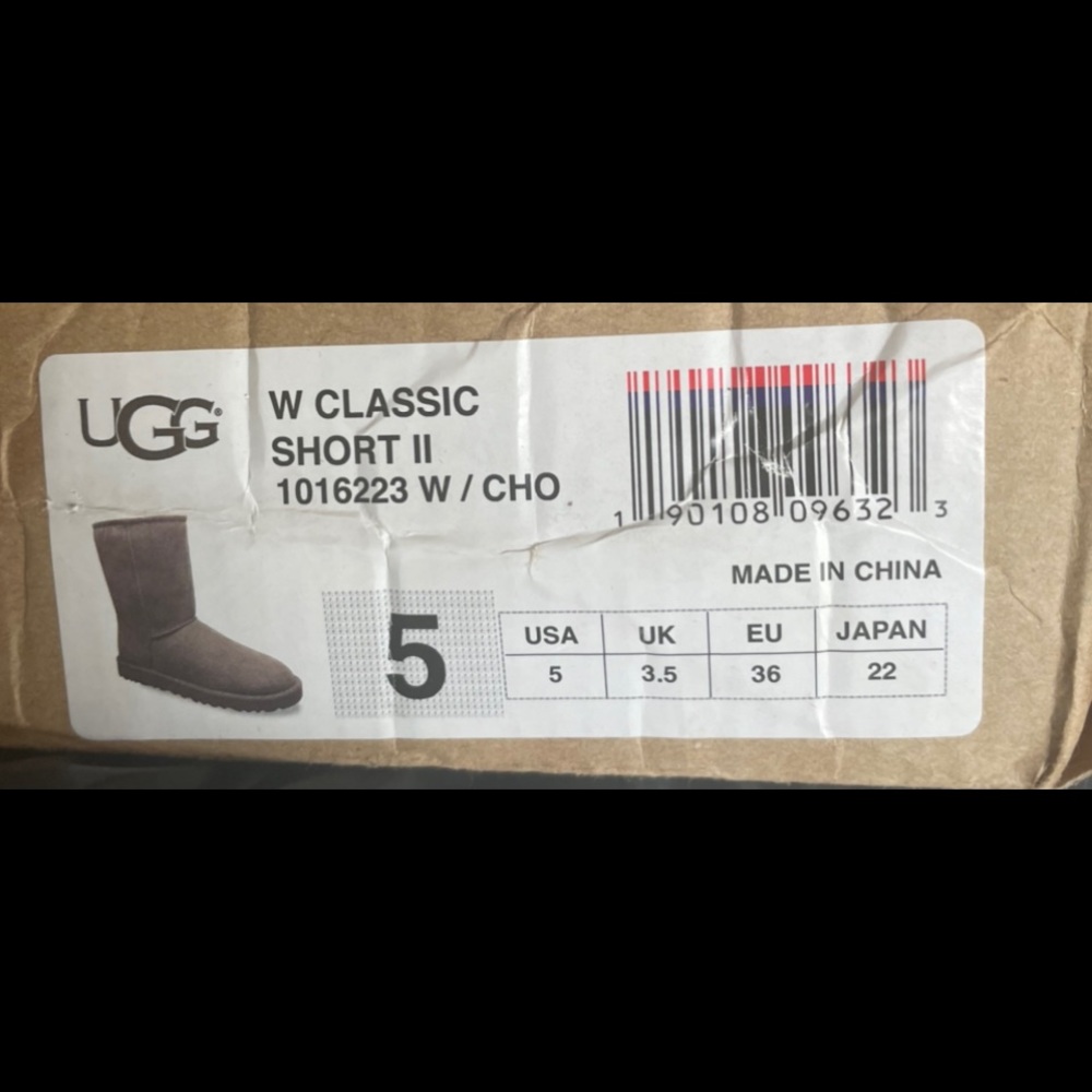 Ugg Classic Chocolate Size 5